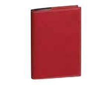 Quo Vadis Club 10 - Répertoire carnet d'adresses 7 x 10 cm - ligné - rouge