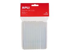 APLI kids - 25 bâtons de colle pour pistolet à colle - transparent