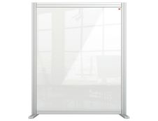 Nobo Premium Plus - Cloison de séparation - 80 x 100 cm - acrylique clair