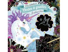 Cartes à gratter brillantes