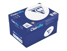 Clairefontaine CLAIRALFA - Papier blanc - A3 (297 x 420 mm) - 80 g/m² - 2500 feuilles (carton de 5 ramettes)
