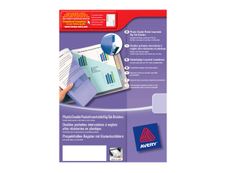 Avery - Double pochette intercalaire 12 positions - A4 Maxi - polypropylène