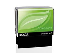 Colop Printer 40 Green Line - Tampon personnalisable - 6 lignes - format rectangulaire
