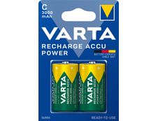 VARTA Accu power - 2 piles alcalines rechargeables - C LR14