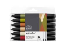 ProMarker - Pack de 6 marqueurs double pointe - tons de paysage 1