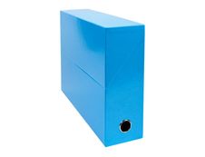Exacompta Iderama - Boîte de transfert - dos 90 mm - turquoise
