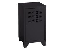 Casier de bureau avec pieds - 74 x 40 x 40 cm - noir