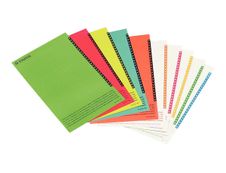 Esselte Orgarex - 10 Étiquettes pour dossiers suspendus armoires - coloris assortis