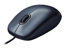 Logitech M100 - souris filaire - noir