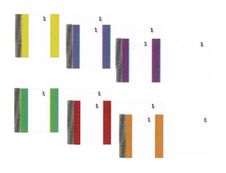 ELVE - 10 Blocs vendeurs de 100 tickets - 60 x 135 mm - numéroté - couleurs assorties