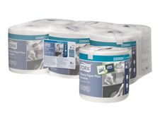 Tork Plus Portable M2 - Rouleau d'essuie-tout - 400 feuilles - pack de 6