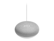 Google Home Mini -Pack enceinte connectée intelligente +  ampoule Philips teintée 
