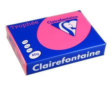 Clairefontaine Trophée - Papier couleur - A4 (210 x 297 mm) - 80 g/m² - 500 feuilles - rose fuchsia