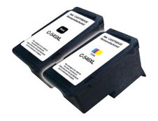 Cartouche compatible Canon PG-545XL/CL-546XL - pack de 2 - noir, cyan, magenta, jaune - Uprint