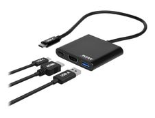 PORT Connect - mini station d'accueil USB-C pour PC et Mac - HDMI, USB 3.0
