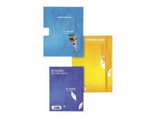 Calligraphe - 100 feuilles simples dessin A4 - perforées - blanches unies