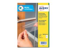 Avery - 40 Films Antimicrobiens - 139 x 99,1mm - adhésif permanent