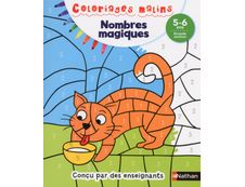 Coloriages malins - Nombres magiques grande section 5/6 ans