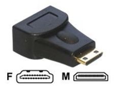 MCL Samar - adaptateur HDMI type A (F) vers mini HDMI type C (M)