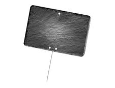 Bequet Schiste - 10 Étiquettes ardoise - 10,5 x 7 cm - sans attache