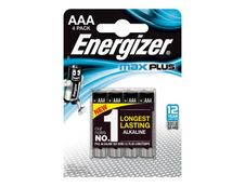 ENERGIZER Max Plus - 4 piles alcalines - AAA LR03