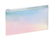 Trousse pochette plate Iris zippée - 1 compartiment - 2 modèles disponibles - Exacompta