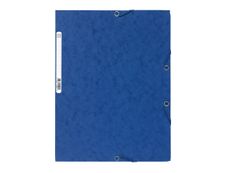 Exacompta Nature Future - Chemise à 3 rabats - A4 - pour 250 feuilles - bleu