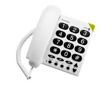 Doro PhoneEasy 311c - téléphone filaire - blanc