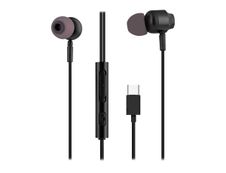 T'nB C-BUDS - Kit main libre - Ecouteurs filaire avec micro - intra-auriculaire - noir