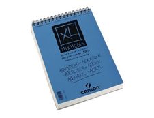 Canson XL Mix Media - Bloc dessin croquis - 30 feuilles - A3 - 300 gr - blanc