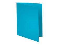 Exacompta Super 210 - 100 Chemises - 210 gr - bleu clair