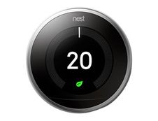 Nest Learning Thermostat 3rd generation - thermostat connecté - acier inoxydable