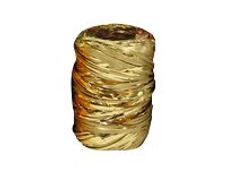 Maildor - Raphia métallisé - ruban d'emballage 20 m - doré