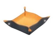 RHODIA Rhodiarama - Vide-poche - simili cuir - titane