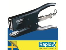 Rapid - Pince Agrafeuse Classic K1 black magic - capacité de 50 feuilles - agrafes 26/6 ou 26/8+