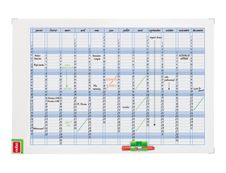 Nobo Performance - Planning annuel magnétique - effaçable à sec - 90 x 60 cm