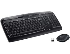 Logitech MK330 - ensemble clavier Azerty et souris sans fil  - noir