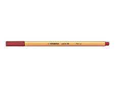 STABILO Point 88 - Feutre fin - 0.4 mm - bordeaux
