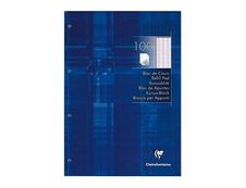 Clairefontaine - Bloc de cours A4 - 200 pages (100 feuilles) - grands carreaux (Seyes) - perforées