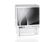 Colop Printer 10 - Tampon personnalisable - 3 lignes - format rectangulaire