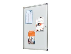 Nobo - Vitrine intérieure 9 A4 (730 x 980 mm) - cadre aluminium fond métal