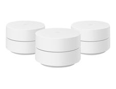 Google Wifi 2021 edition EU - pack de 3 routeurs sans fil - blanc