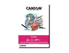 Canson Graduate Manga - Bloc dessin - A4 - 200 gr