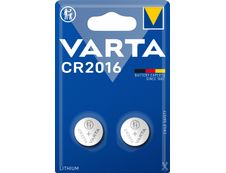 VARTA CR2016 - 2 piles boutons - 3V