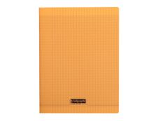 Calligraphe 8000 - Cahier polypro 24 x 32 cm - 96 pages - grands carreaux (Seyes) - orange