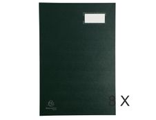 Exacompta - 8 Parapheurs direction 20 compartiments - vert