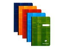 3329680696028-Clairefontaine - Carnet broché 11 x 17 cm - 192 pages - petits carreaux (5x5 mm) - disponible dans-Avant-0