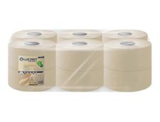 Lucart EcoNatural 180 - papier toilette - 12 rouleaux - 180 m