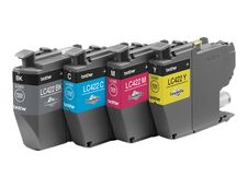Brother LC422 - pack de 4 - noir, jaune, cyan, magenta - cartouche d'encre originale