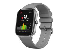 Amazfit GTS - Montre connectée - affichage 1.65" - Bluetooth - gris